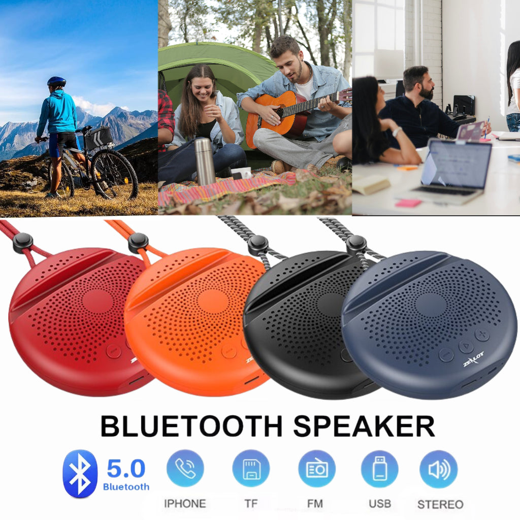 Portable Wireless Bluetooth Speaker Stereo Bass Loud Stereo Bass Speakers USB FM