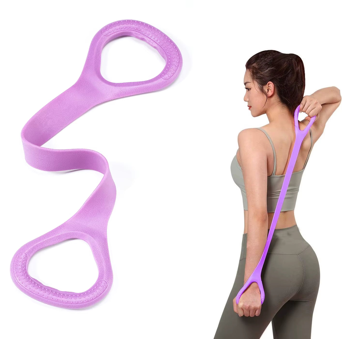Elevate Your Fitness Routine with the 8-Word Chest Developer Resistance Band for Arm, Back, and Shoulder Workouts
