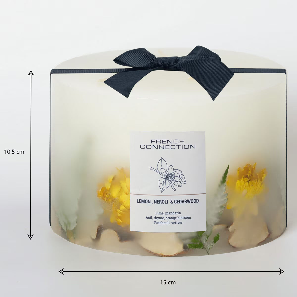 Elevate Your Space with the Botanical 1.5kg Candle - Lemon, Neroli & Cedarwood Bliss