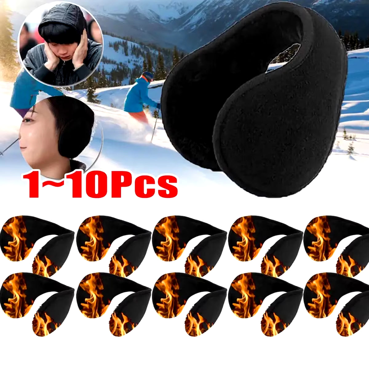 Cozy and Stylish Winter Ear Muffs for Men and Women - Perfect for Cold Weather Outdoor Activities!