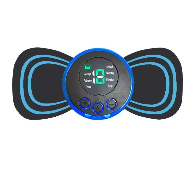 Experience Ultimate Relaxation with the Muscle Electric Massager - 8 Modes & 19 Strength Levels for Neck Relief