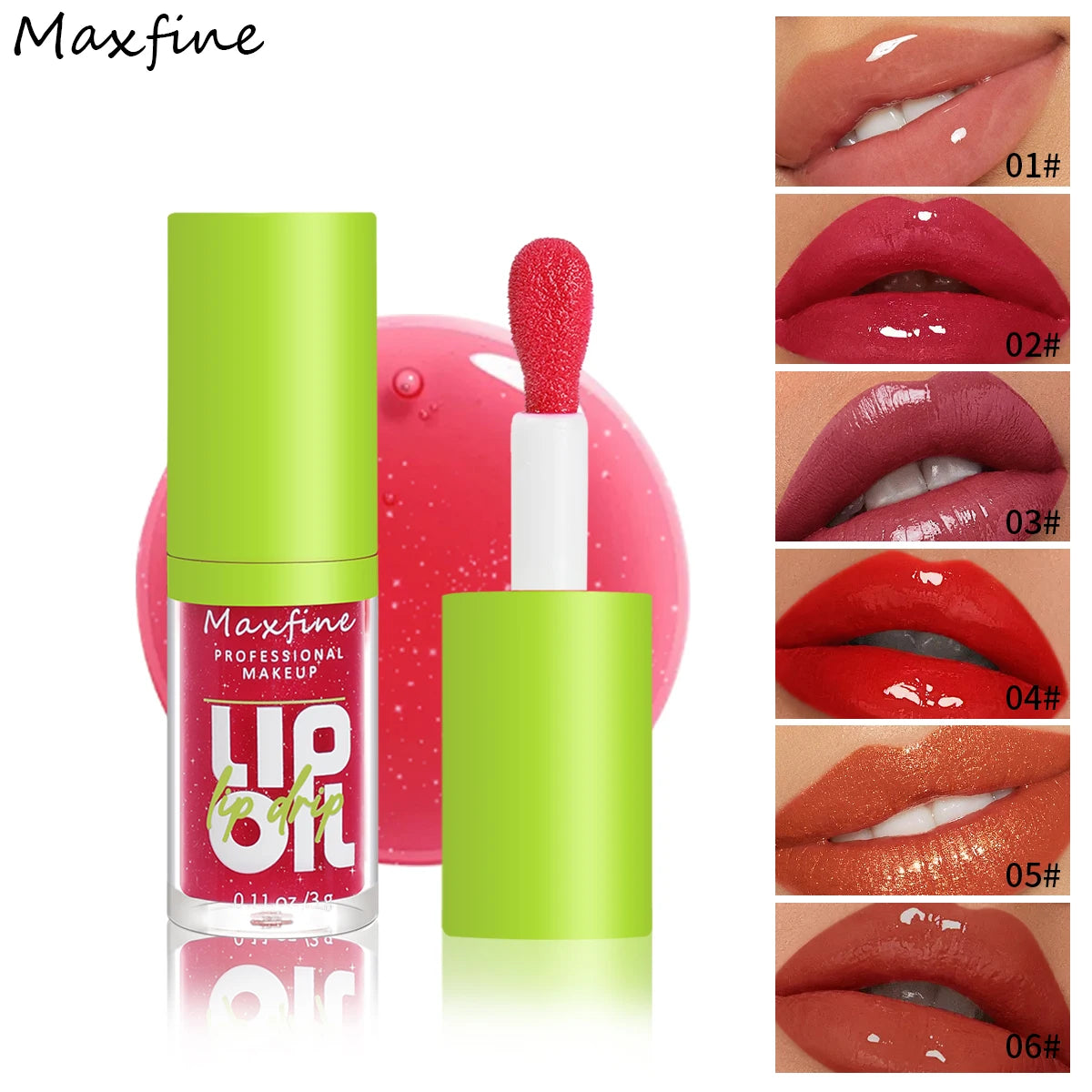 Discover the Magic of 6-Tone Moisturizing Lip Gloss: Luminous, Hydrating & Naturally Enhancing For Beautiful Lips!