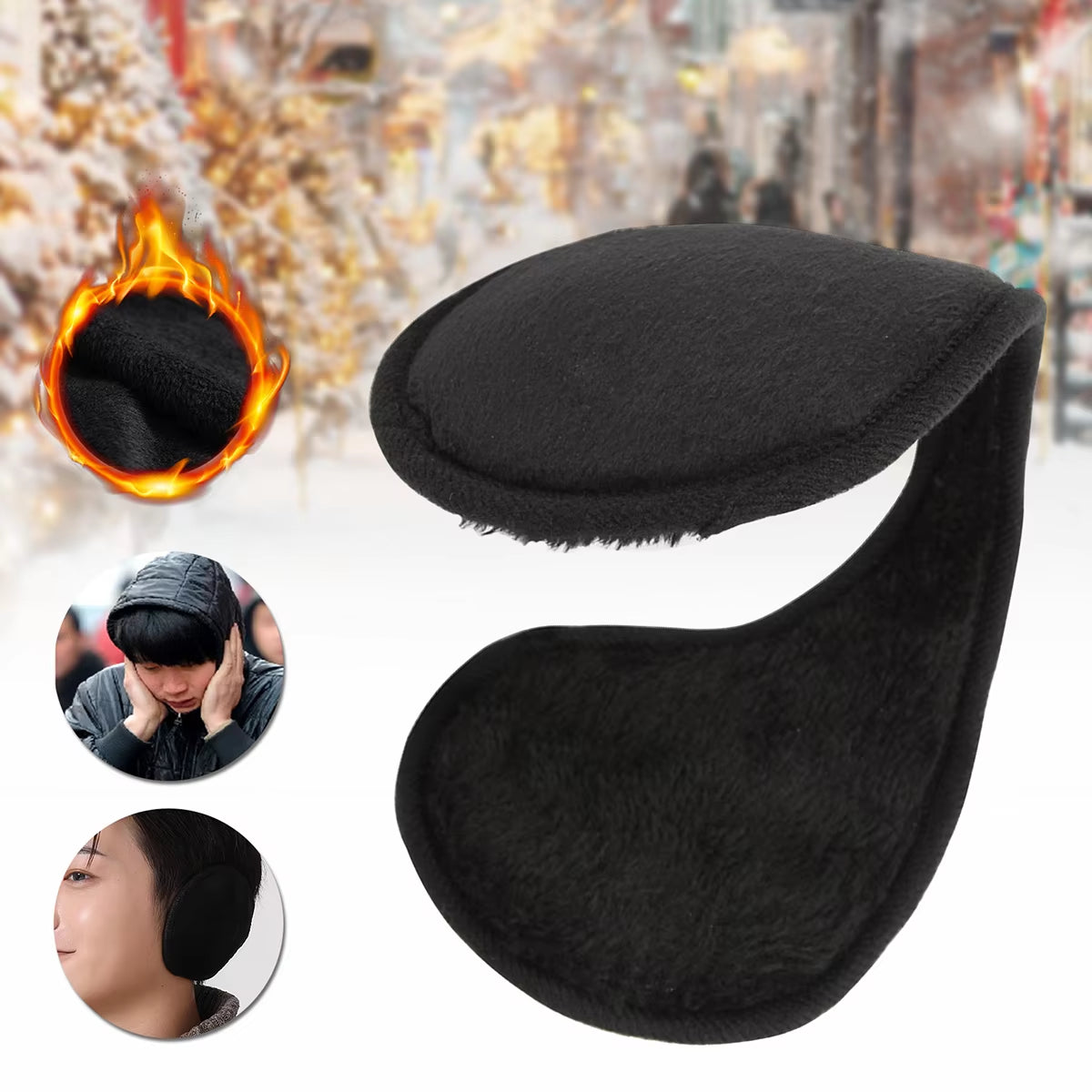 Cozy and Stylish Winter Ear Muffs for Men and Women - Perfect for Cold Weather Outdoor Activities!