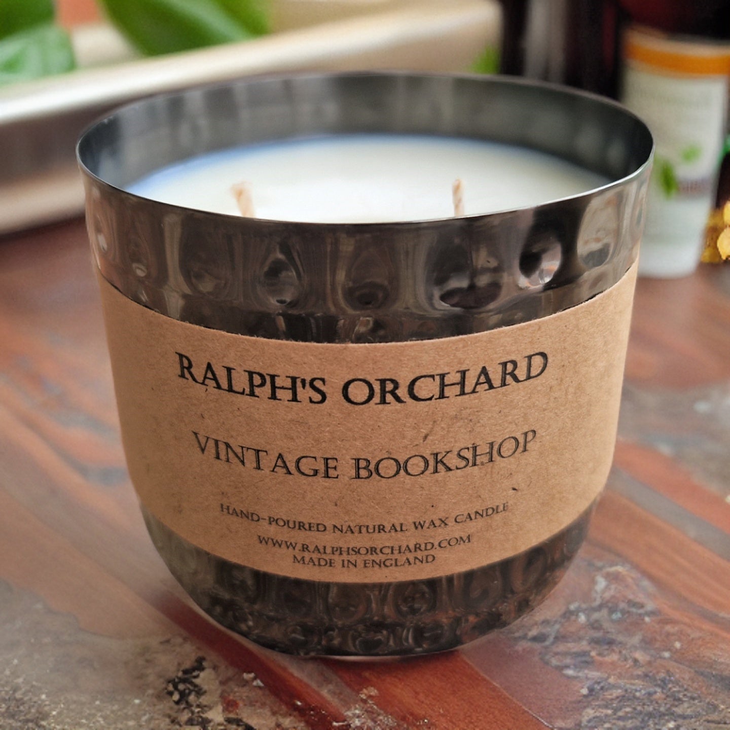Vintage Bookshop Scented Candle-3