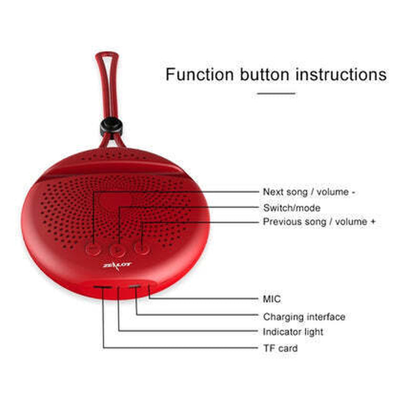 Portable Wireless Bluetooth Speaker Stereo Bass Loud Stereo Bass Speakers USB FM