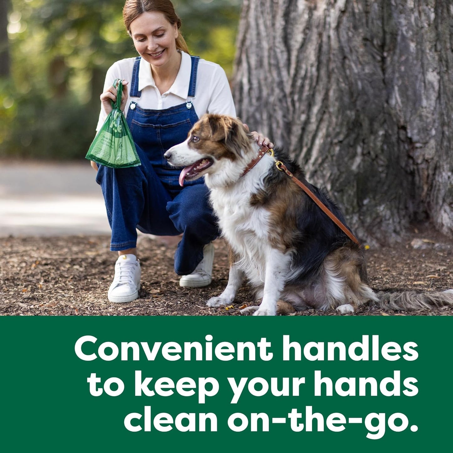Premium Lavender Dog Waste Bags with Handles - Value Pack of 600, Easy Tie and Leakproof Design