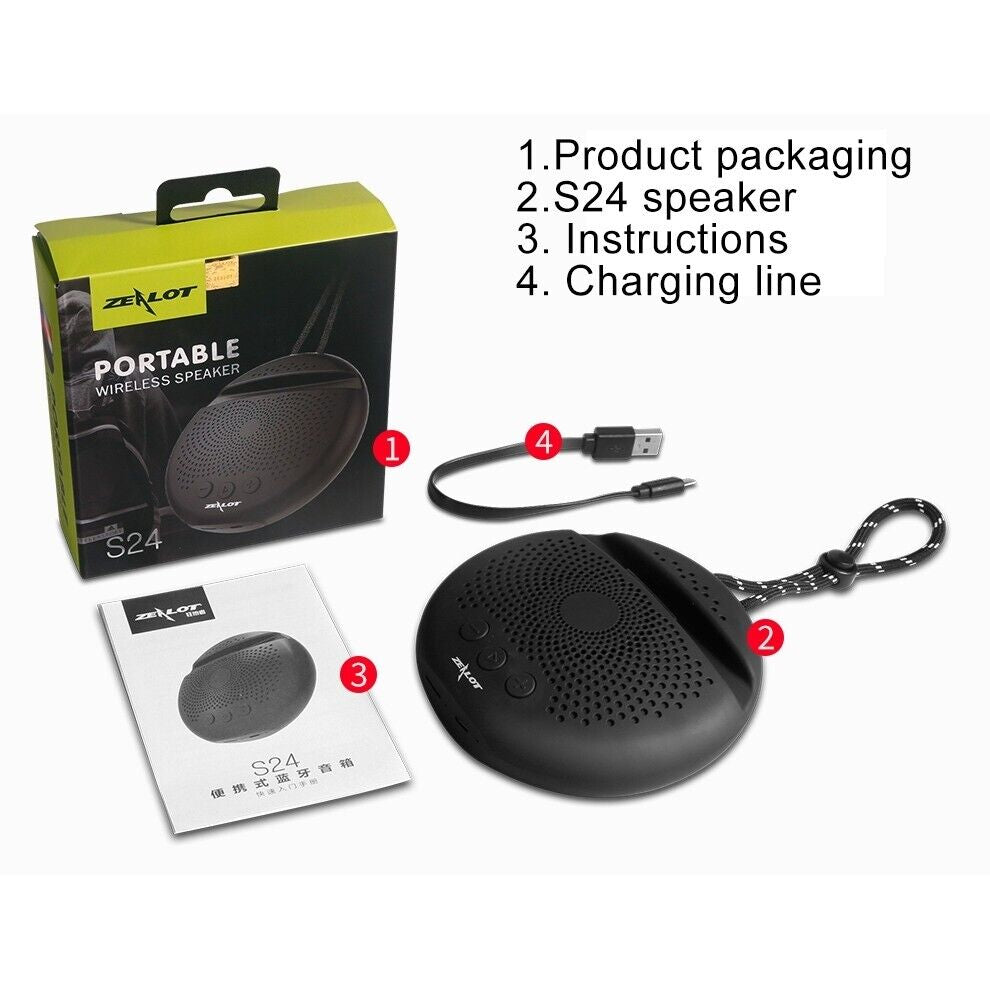 Portable Wireless Bluetooth Speaker Stereo Bass Loud Stereo Bass Speakers USB FM