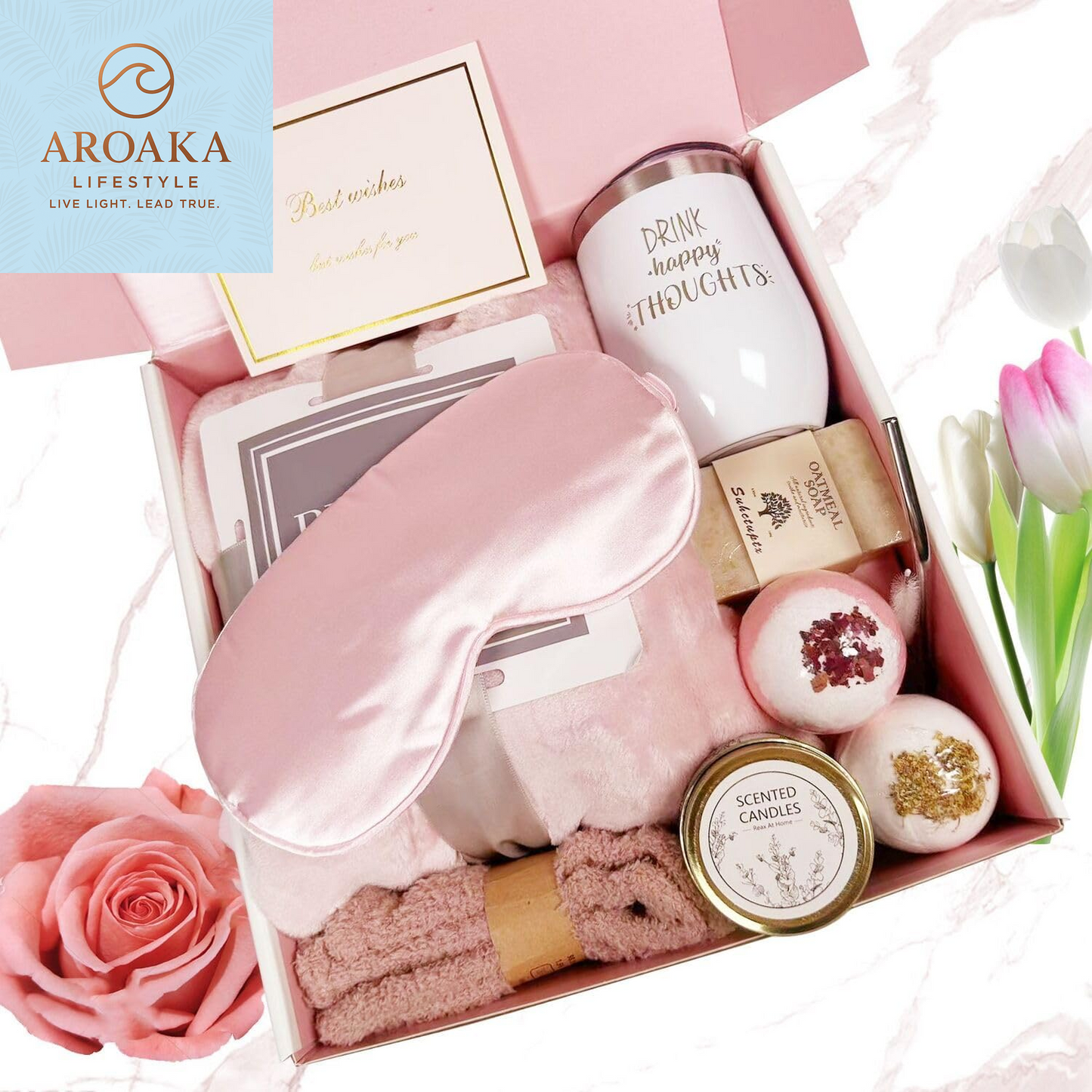Delight Her with the Ultimate Spa Gift Basket Set – Perfect for Birthdays, Mother's Day, and Special Moments!