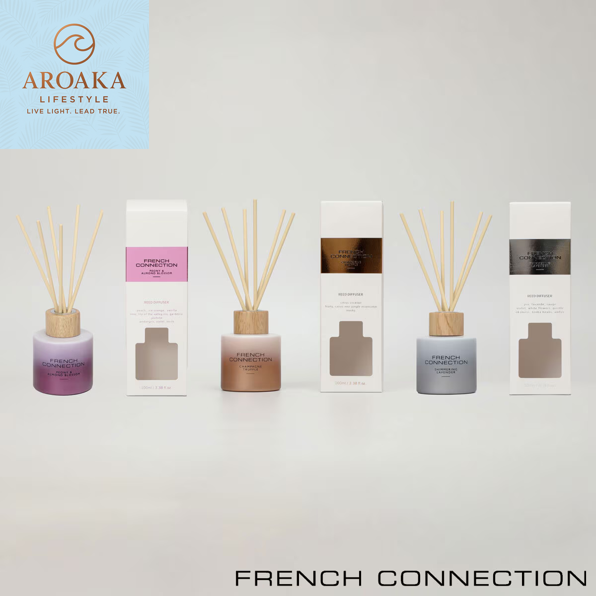 Elevate Your Space with the Ombre 3-Pack Reed Diffusers - Luxurious Fragrance Collection