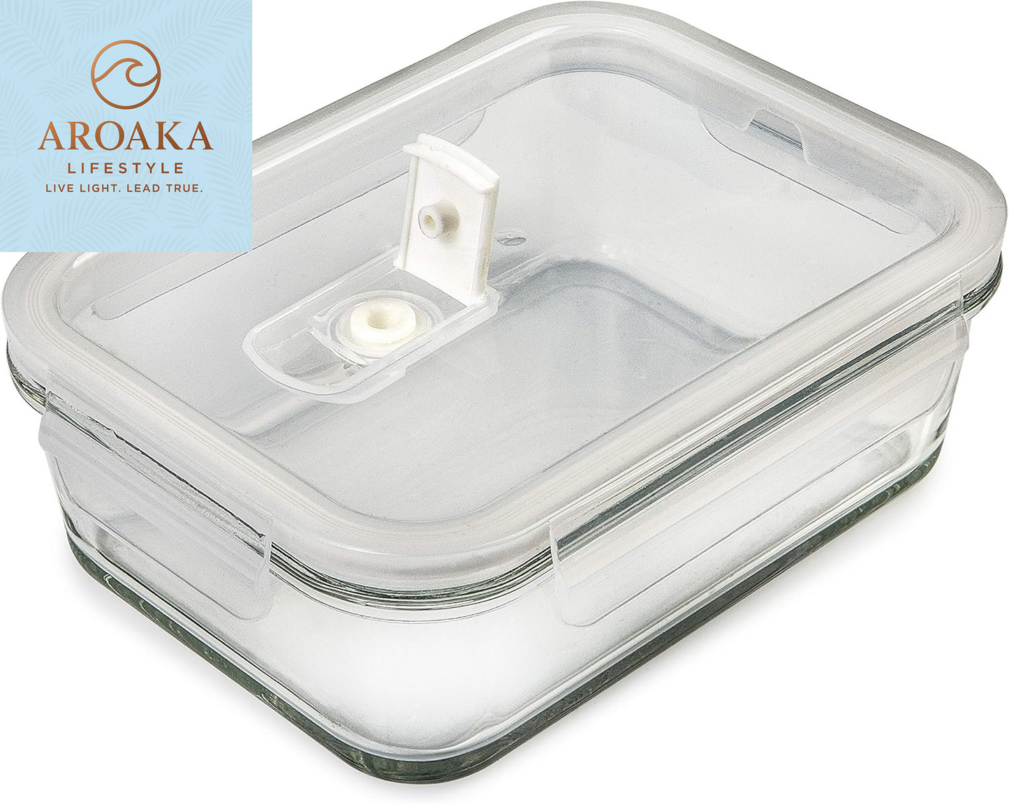 Revolutionize Your Meal Prep with the 5-Pack Airtight Glass Food Storage Containers - Perfect for Healthy Living!
