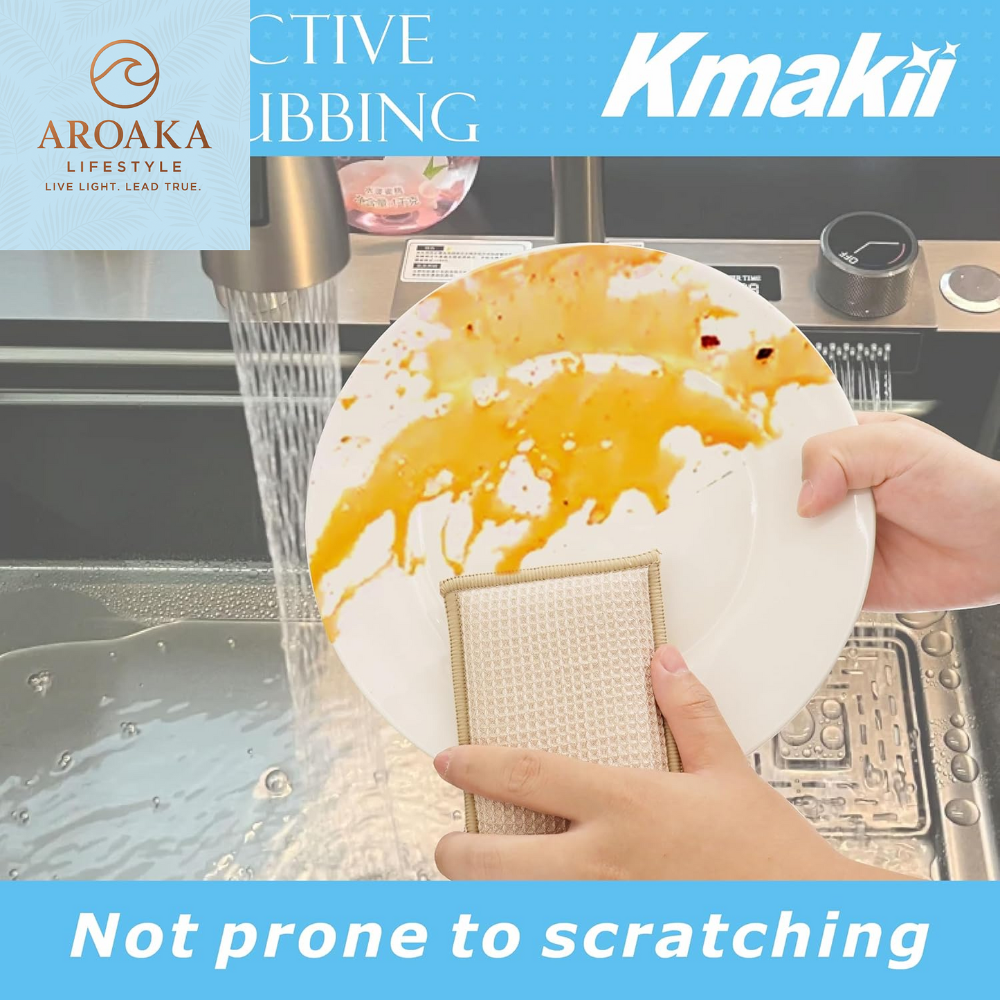 Transform Your Cleaning Routine with Super Absorbent Bamboo Kitchen Sponges - 12 Pack for Effortless Dishwashing and Surface Cleaning