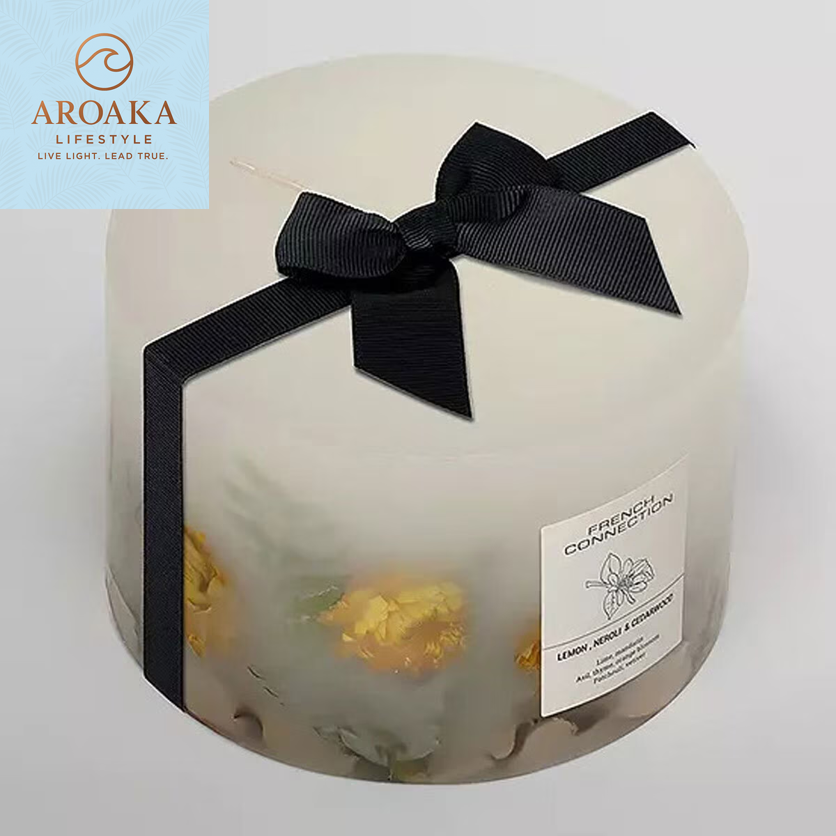 Elevate Your Space with the Botanical 1.5kg Candle - Lemon, Neroli & Cedarwood Bliss