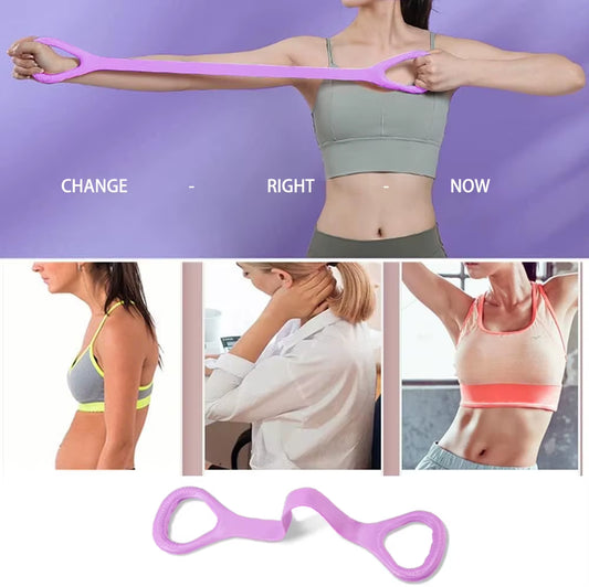 Elevate Your Fitness Routine with the 8-Word Chest Developer Resistance Band for Arm, Back, and Shoulder Workouts