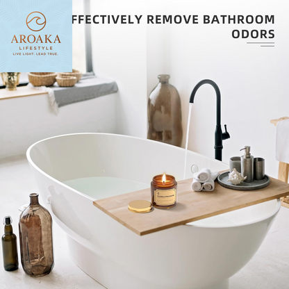 Transform Your Space with TRINIDa Scented Candle Set - 3 Pack Odor Eliminating Candles for a Fresh Home Experience!